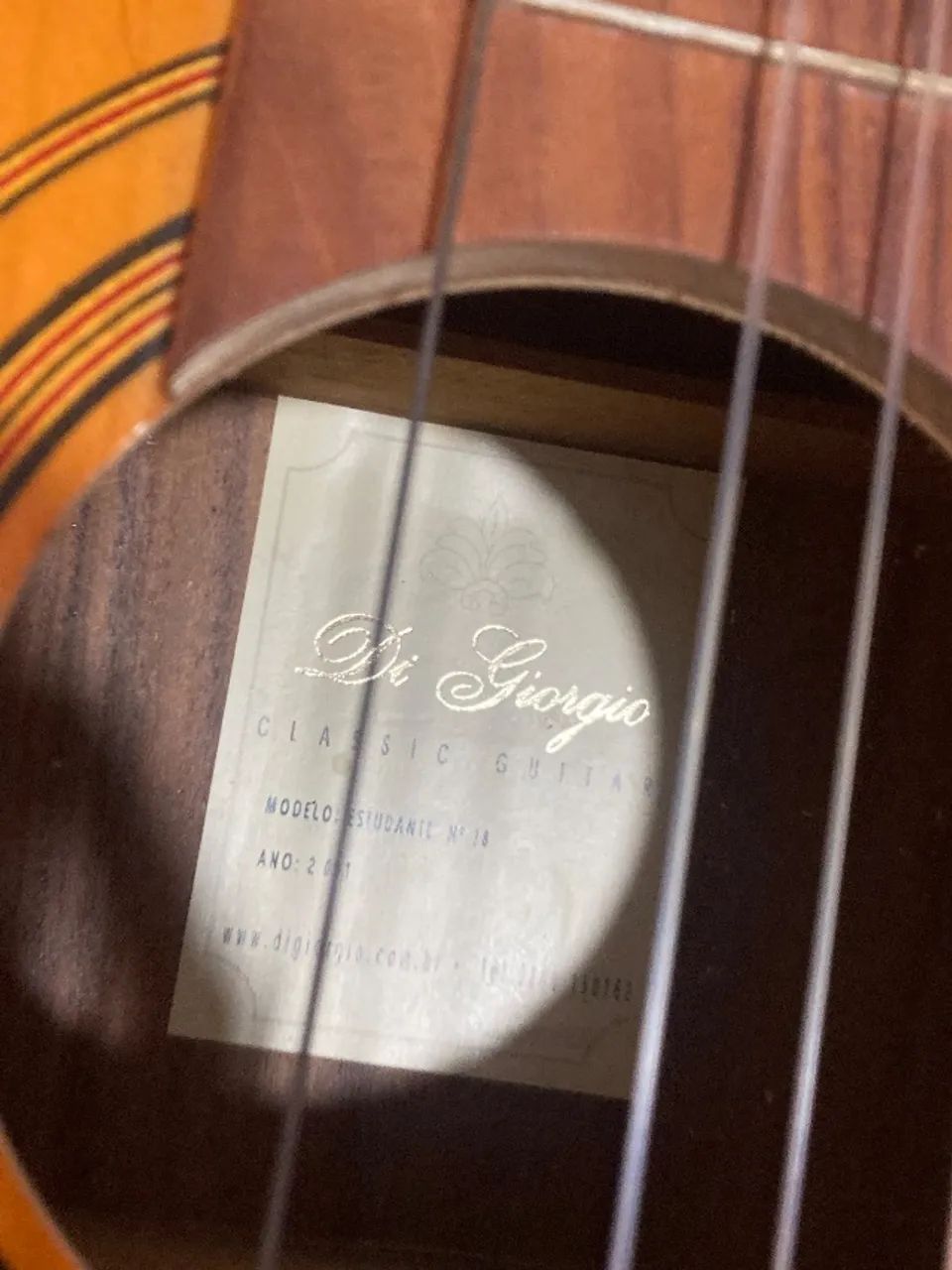 Violão Di Giogio com capa - Foto 2