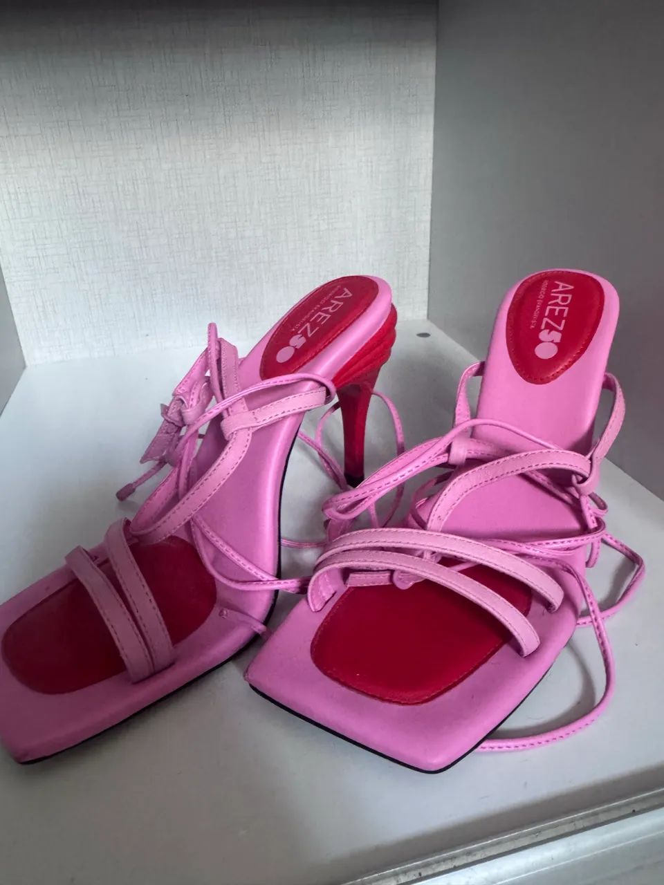 Sandália Arezzo Rosa - Foto 3