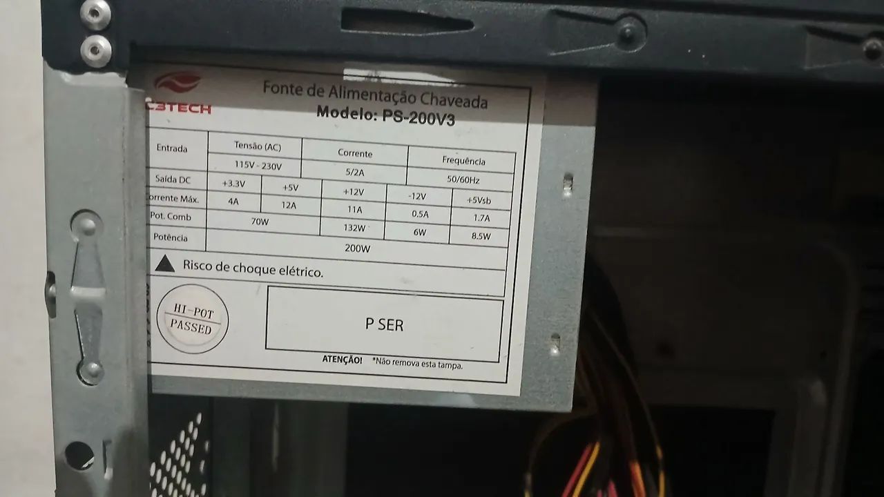 Gabinete com fonte - Foto 2