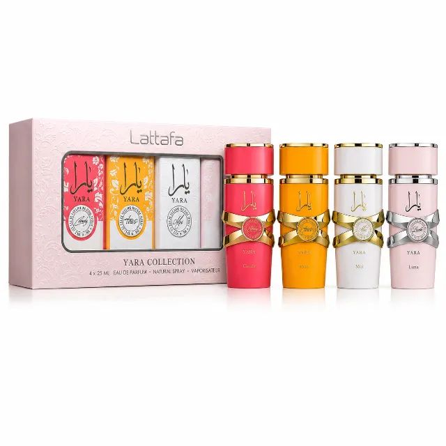 KIT COM 4 YARA LATTAFA (MINIATURAS 5ML CADA) ORIGINAL