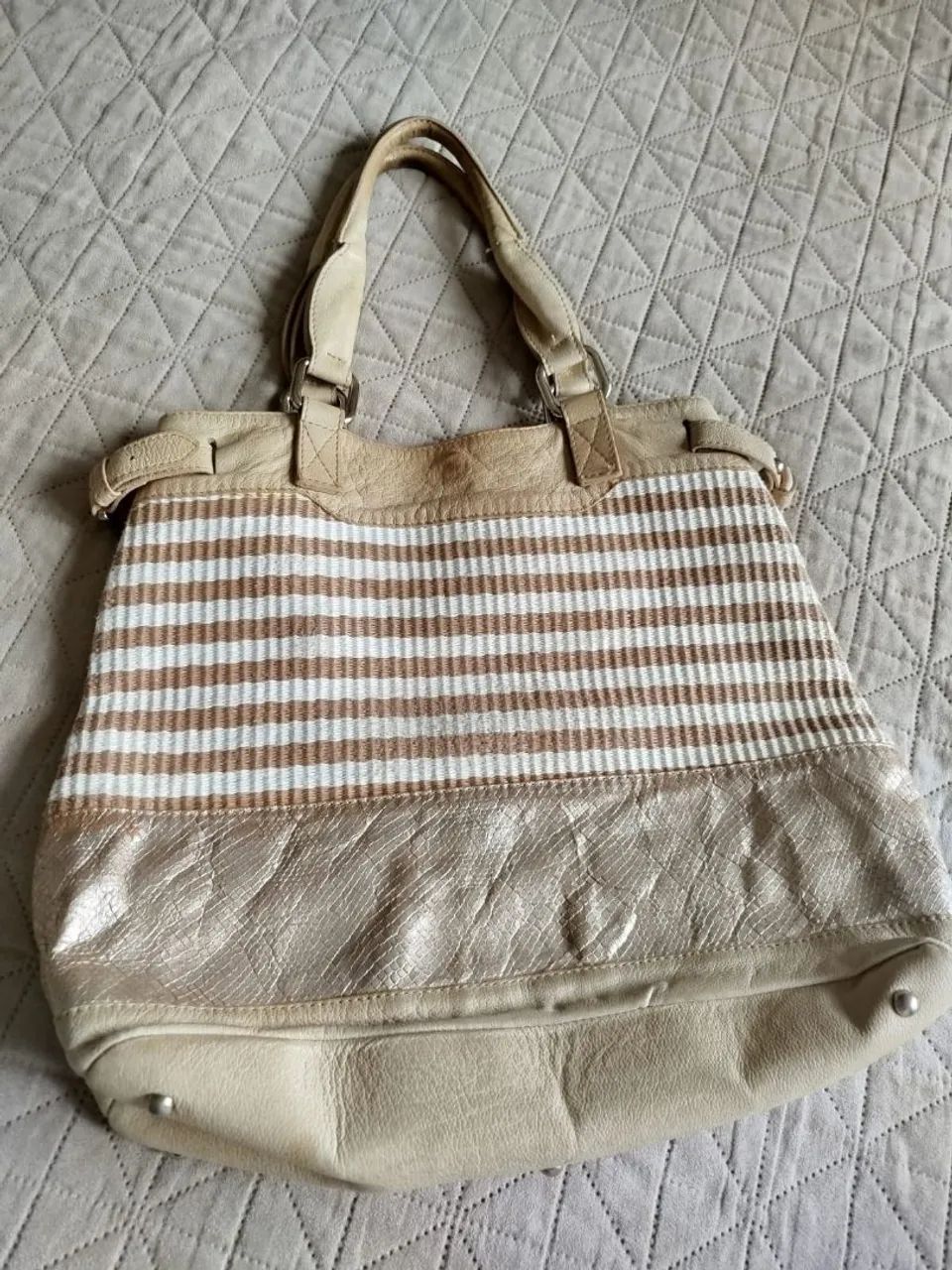 Bolsa de couro legítimo Raphaela Booz - Foto 3