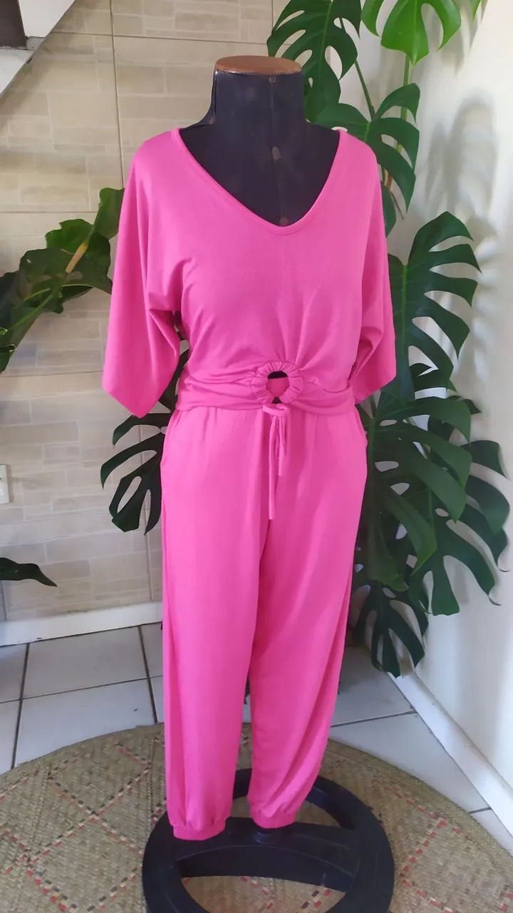 Conjunto de calça e blusa Tam M  - Foto 3