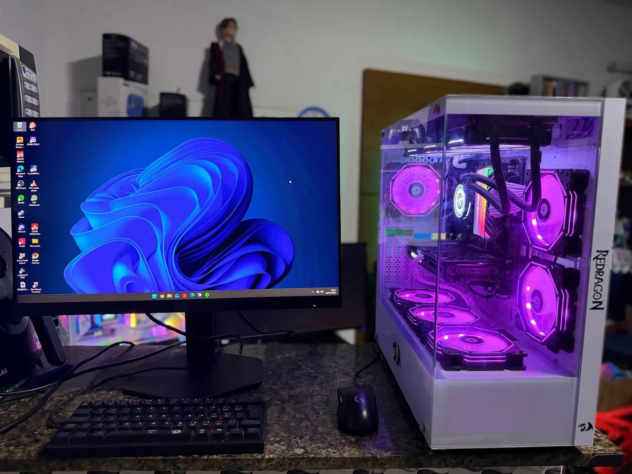 PC GAMER RYZEN 9 3900 32GB RTX 3060 12GB - Computadores e Desktops