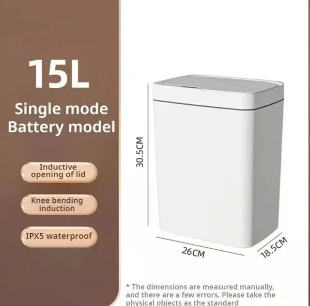 Lixeira automática 15L