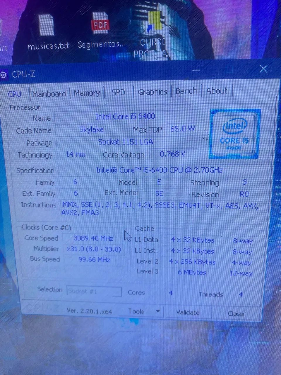 PC ASUS i5 6400 8gb ram 2 Ssd gt710 - Foto 2
