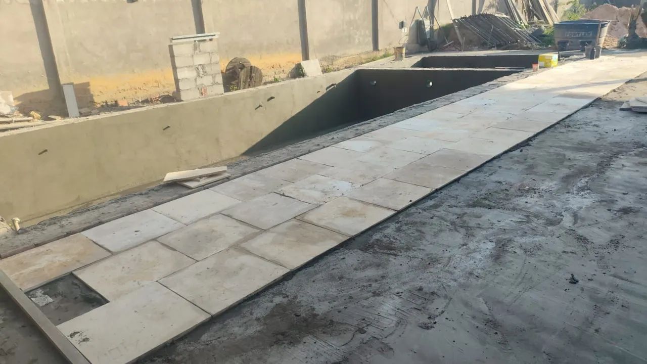 Construção de piscina de alvenaria  - Foto 2