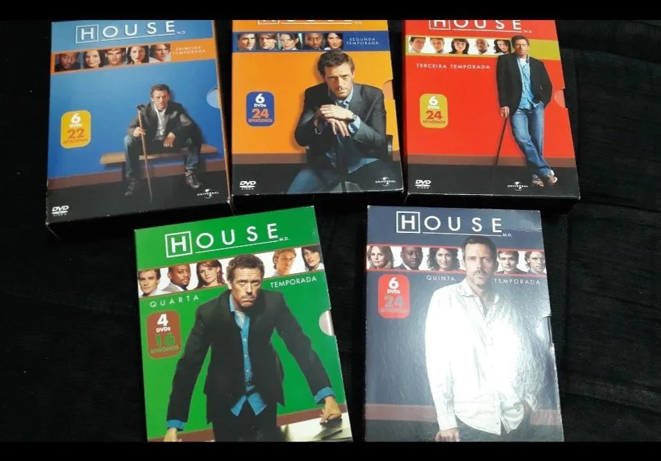 DVDs Box 28dvds House