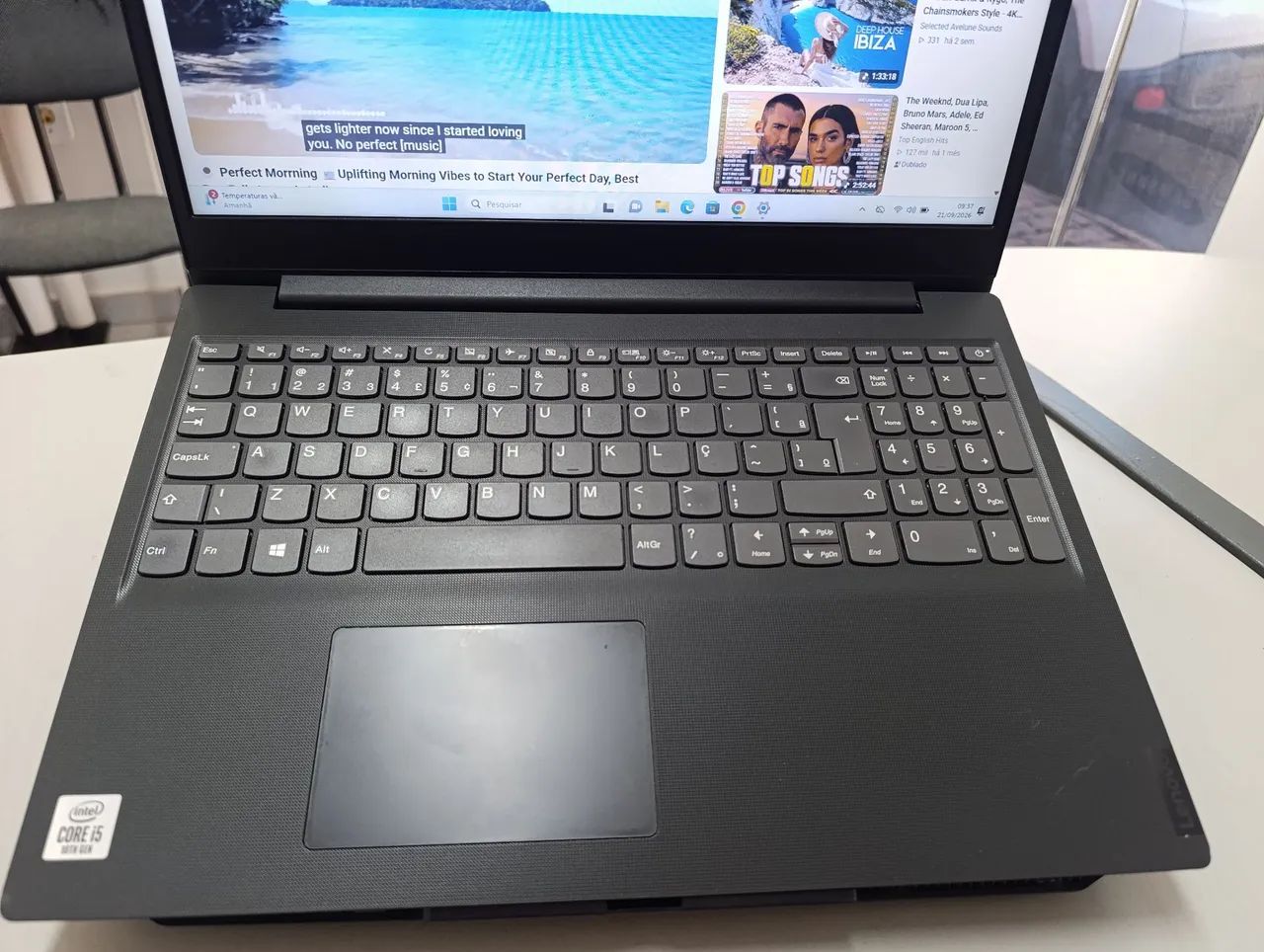 Notebook Lenovo i5 10th SSD bateria nova - Foto 2