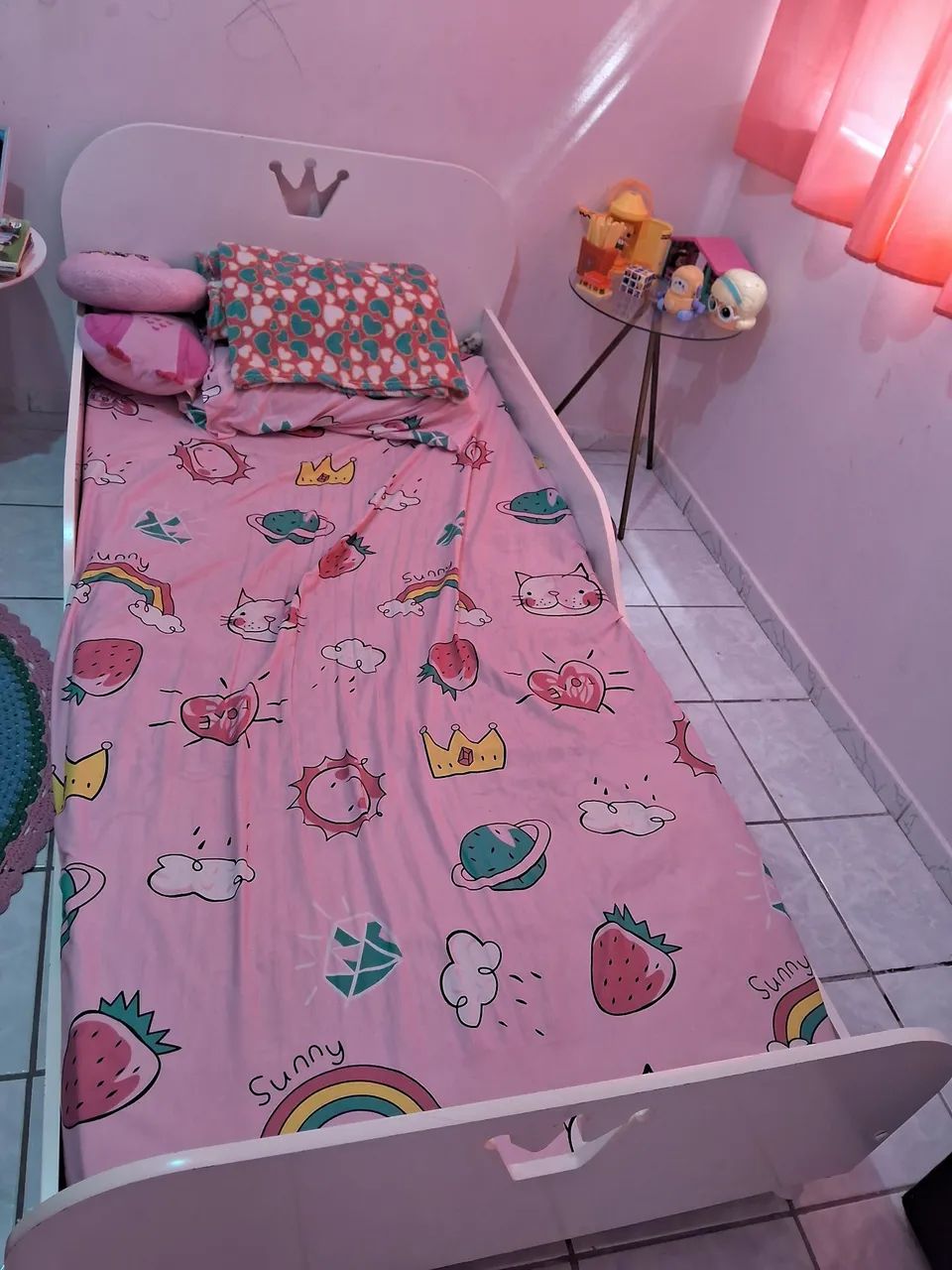 Cama infantil com colchão  - Foto 2