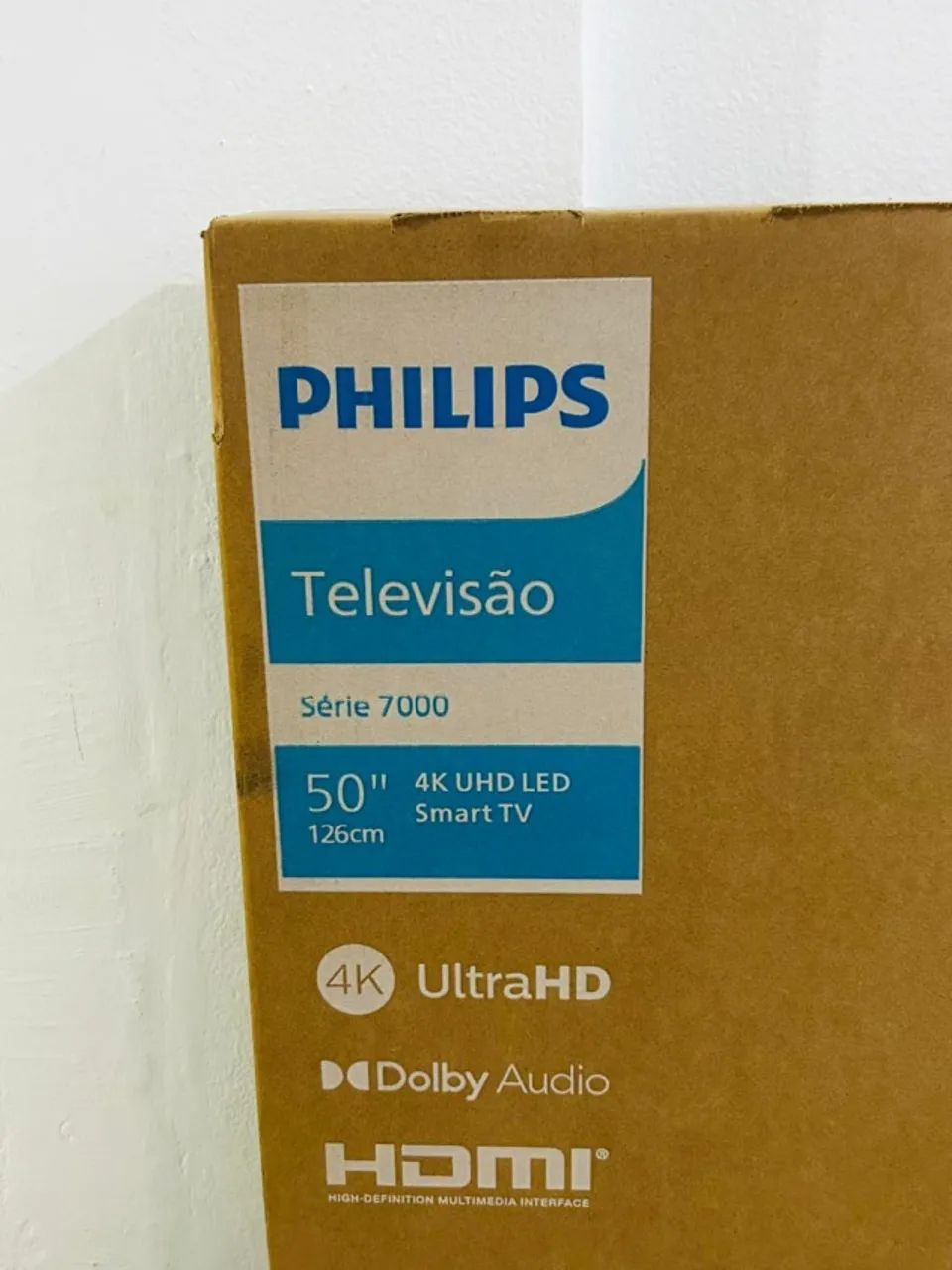 Televisão 50 polegadas Smart TV Philips - NOVA - Foto 2