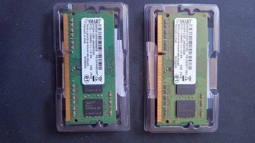 Memória Ram Smart notebook - 4gb X 2 = 8gb