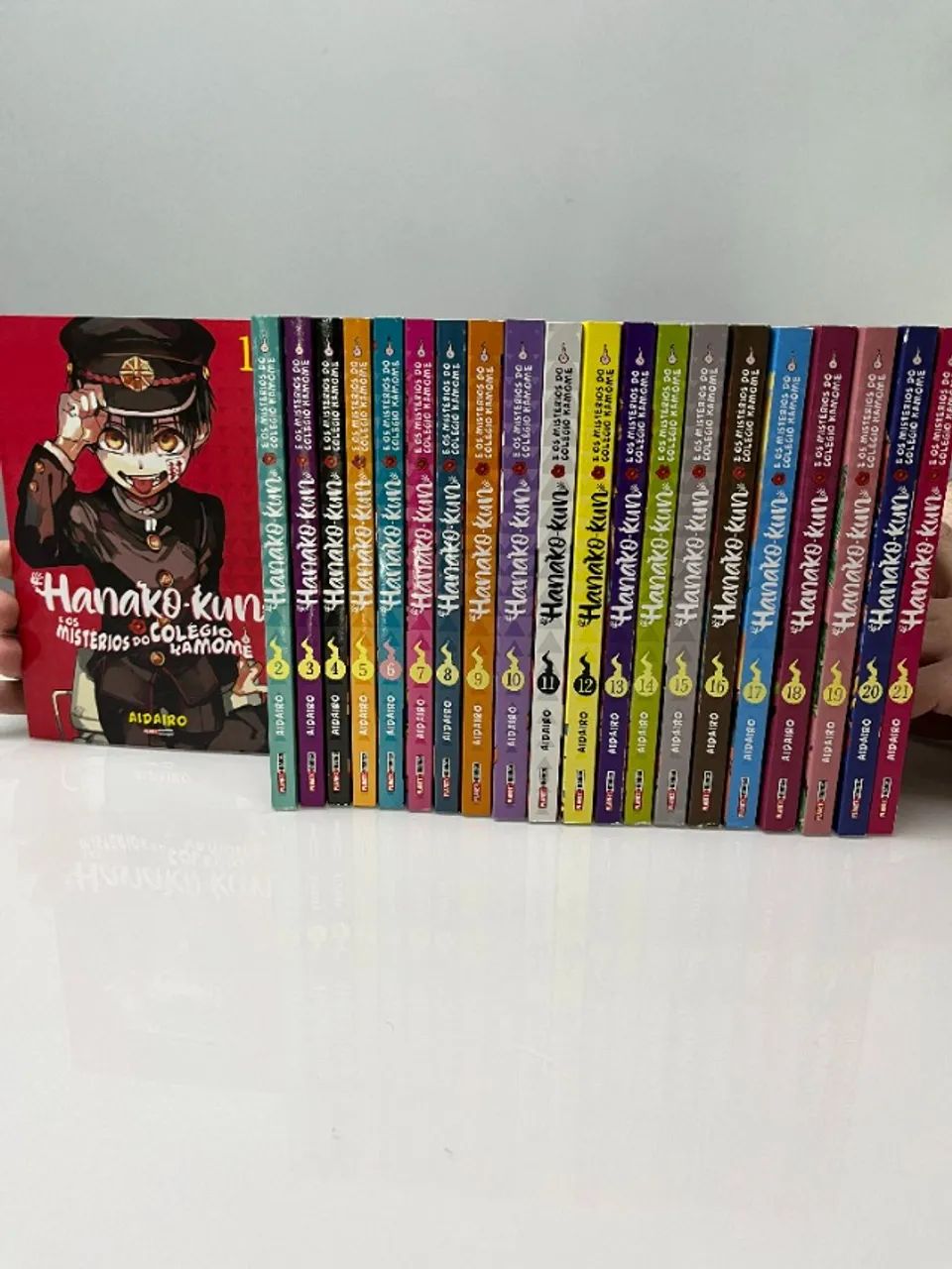 HANAKO KAN E OS MISTERIOS DO COLEGIO KAMOME VOL 1 A 21