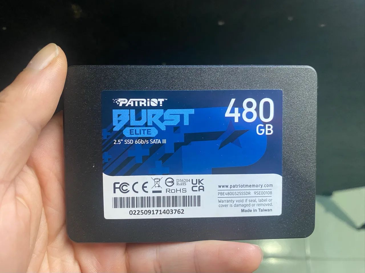 SSD 480g Patriot