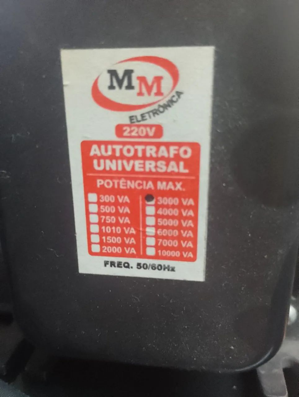Transformandor de 3000 110 / 220 