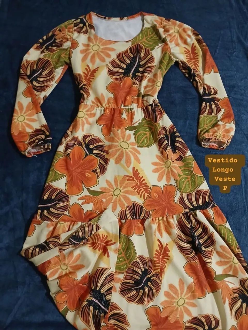 Vestido longo veste P