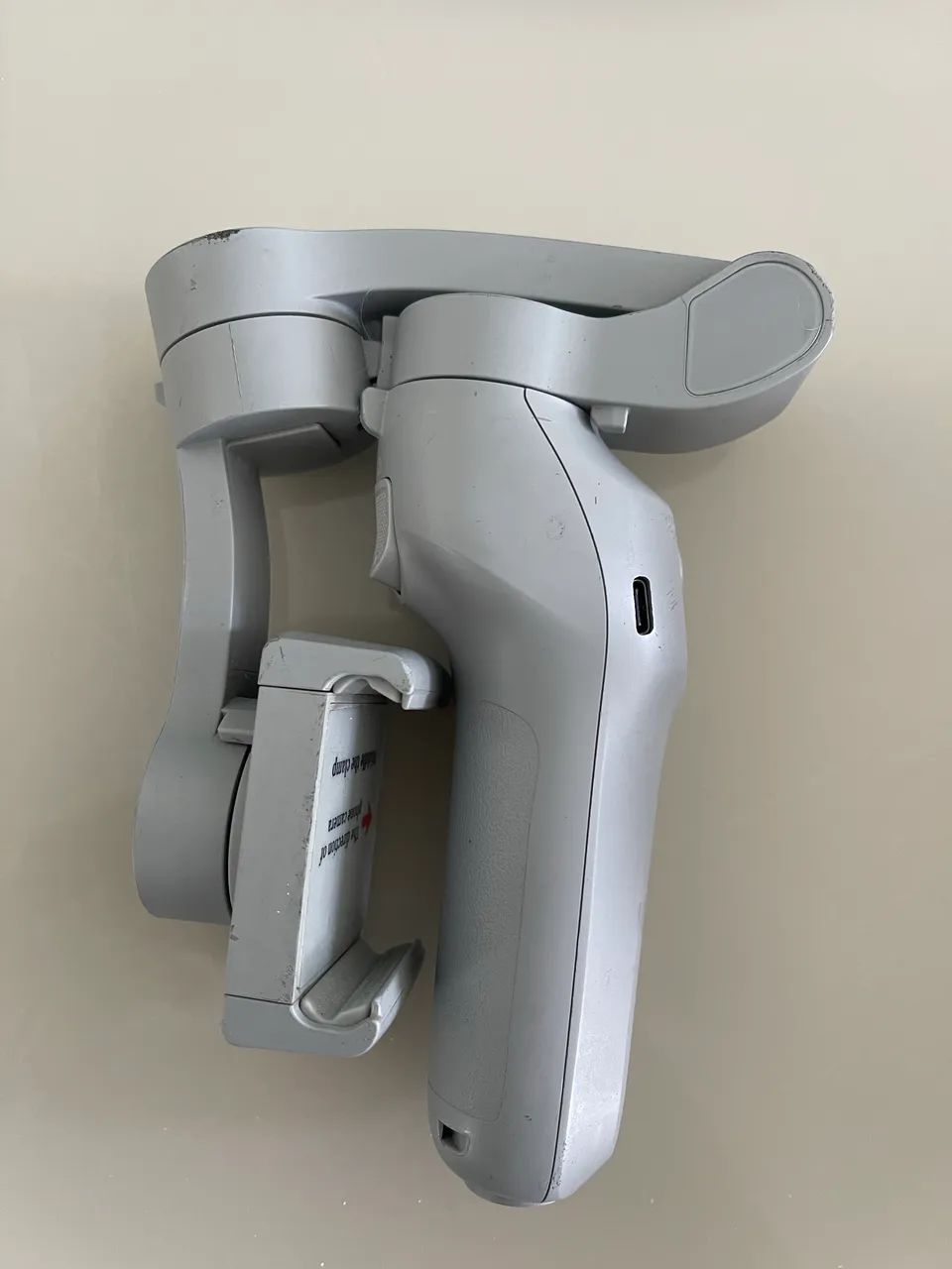 Gimbal Portátil Celular Vertical Horizontal L7cpro 3 Eixos Cor Cinza - Foto 4