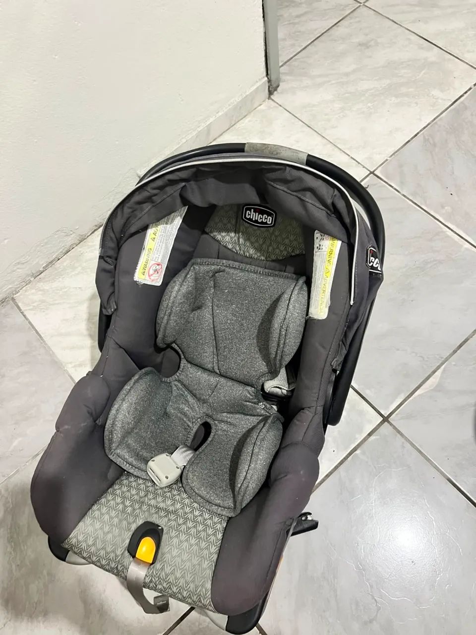 Bebê Conforto Chicco KeyFit 30 com Base Original - Excelente Estado - Foto 4