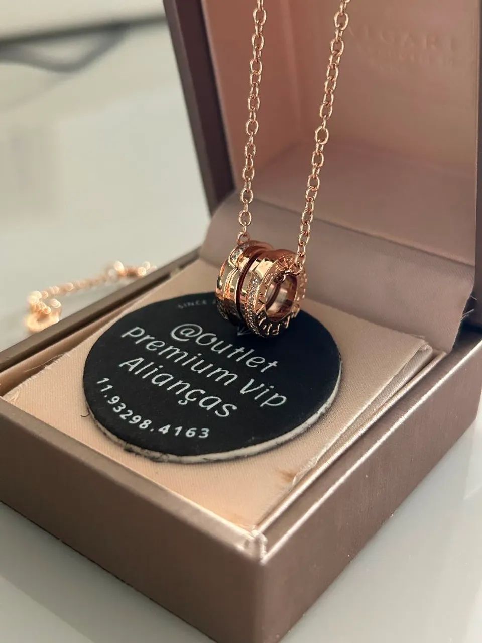 Colar bvlgadi bulgari bzero1 Consulte-nos  - Foto 4