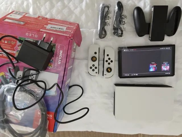 NINTENDO SWITCH OLED - 64GB + MICROSD 512GB - Foto 5