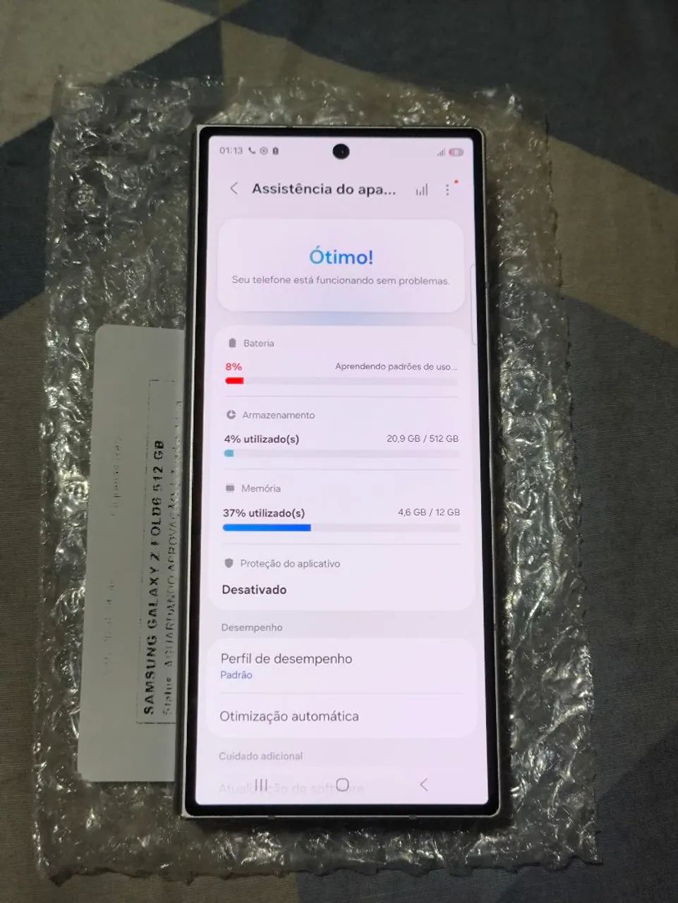 Samsung z fold 6 512gb memória  - Foto 5