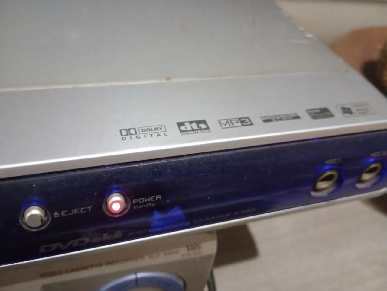 Dvd Karaoke gradiente K340, sem controle remoto! - Foto 2