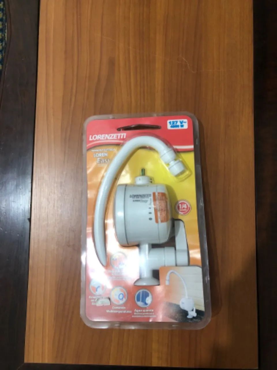 Torneira elétrica de mesa lorenzetti 127v