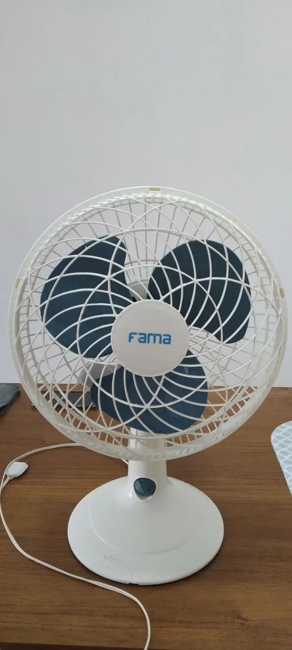 Ventilador Fama funcionando perfeitamente