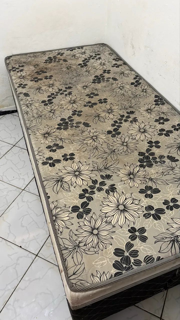 Cama box de solteiro 