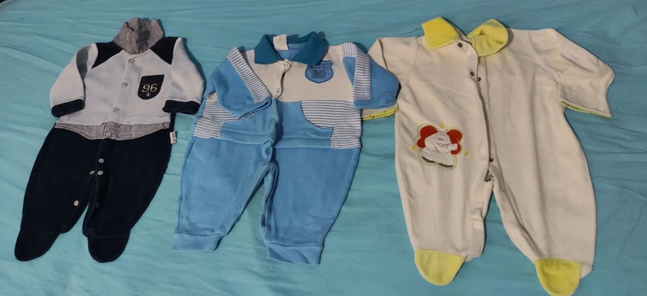 Bolsa e roupinhas de bebe - Foto 3