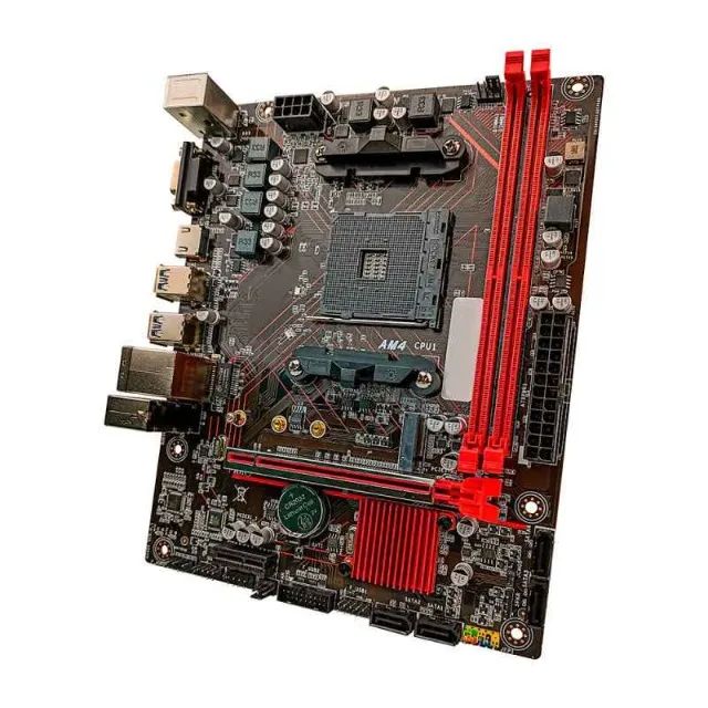 PLACA MÃE A520M TITANIUM | SOCKET AM4 - DDR4 / CLANM - Foto 4