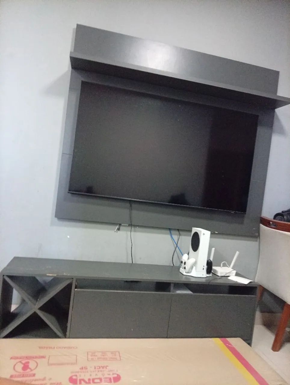 Painel com rack  - Foto 2