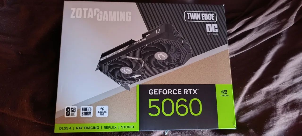 PLACA DE VIDEO RTX5060 ZOTAC PROMOÇÃO  - Foto 2