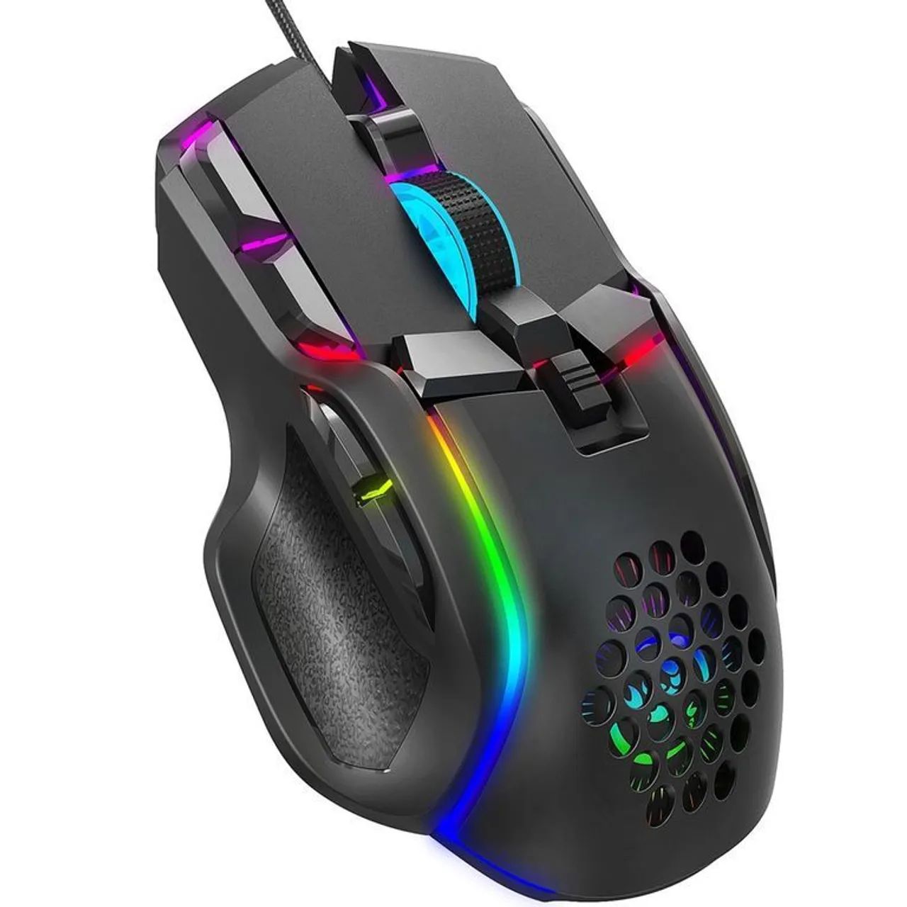 Mouse HXSJ S700 12800dpi  RGB - Foto 2
