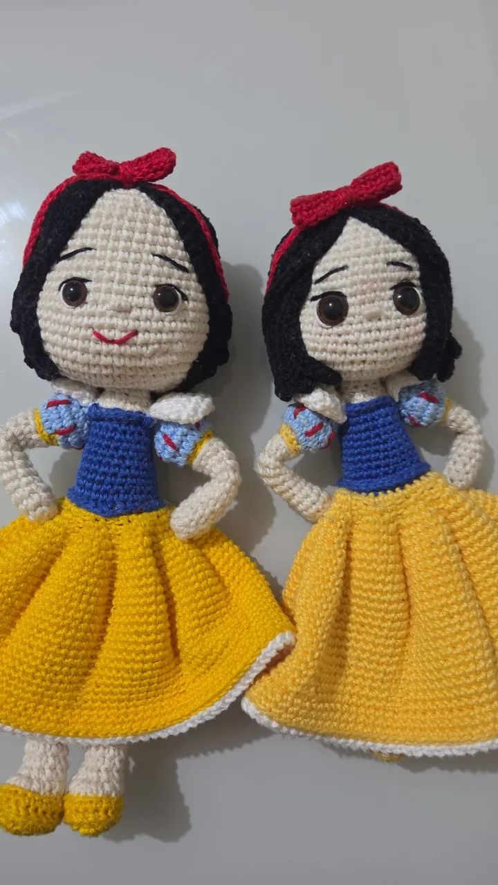 Boneca em crochê Amigurumi  - Foto 5