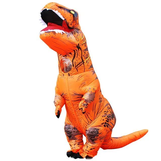 Fantasia de dinossauro inflável - Foto 3