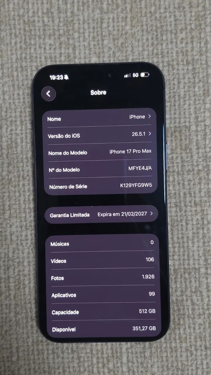 iPhone 17 Pro Max , AZUL , 512g - Foto 2