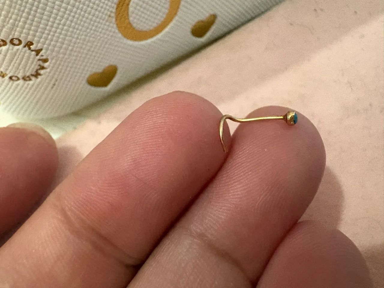 Piercing de ouro  - Foto 2