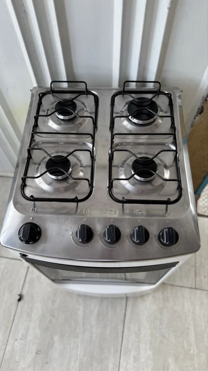 Fogão 4 bocas automático usado  - Foto 3