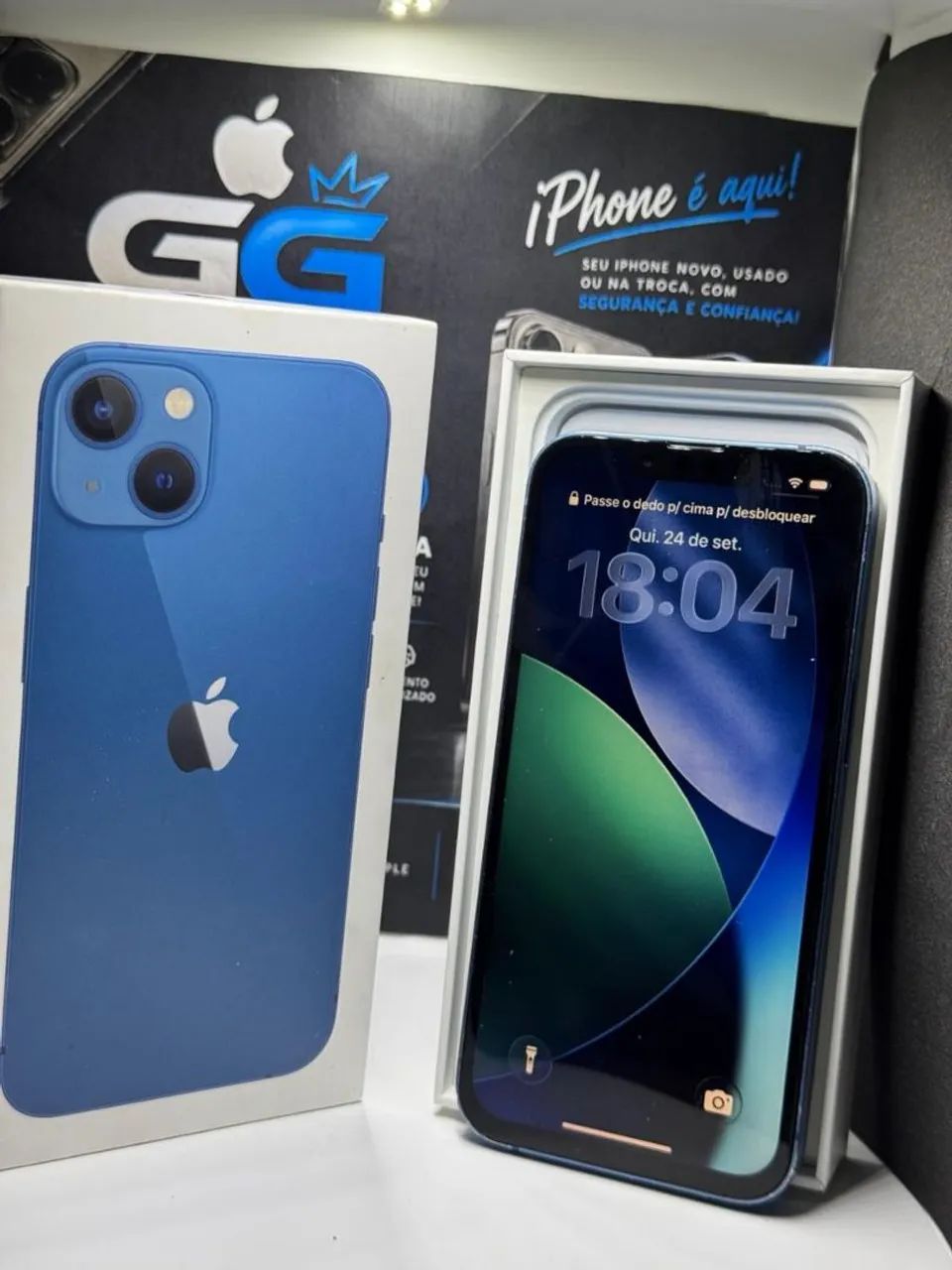 Iphone 13 -128gb muito conservado  - Foto 2