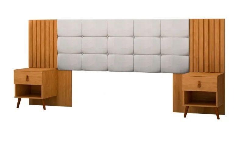 Cabeceira Box Lady Captone Casal Queen 2,25 M  
