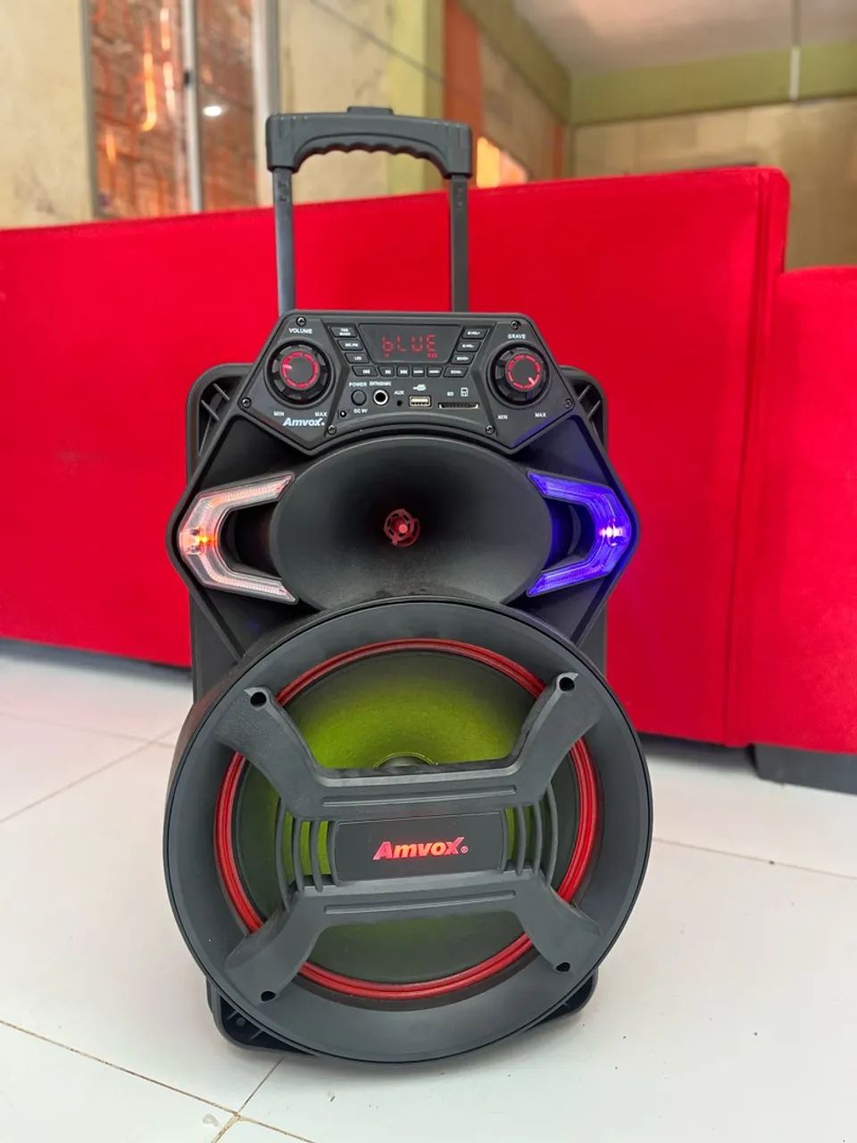 CAIXA DE SOM AMVOX NOVA COM NOTA - Foto 2