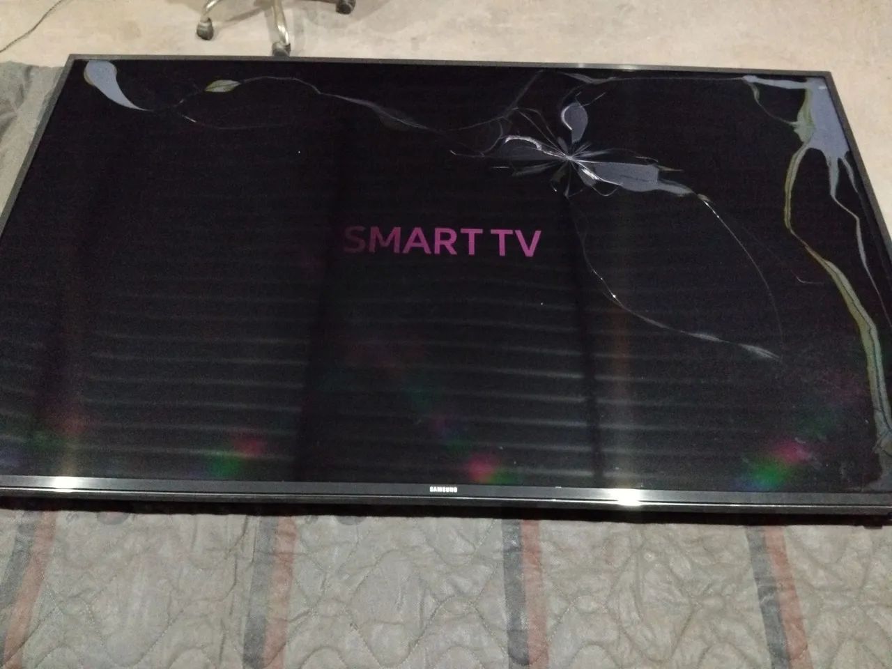 Tv Samsung 55 pol com defeito - Foto 2