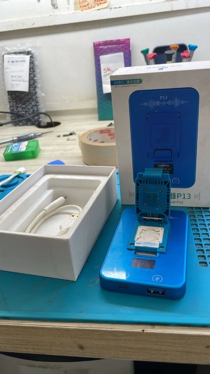 JCID P13 Programadora de NAND iPhone (6 ao 13 Pro Max) - Profissional