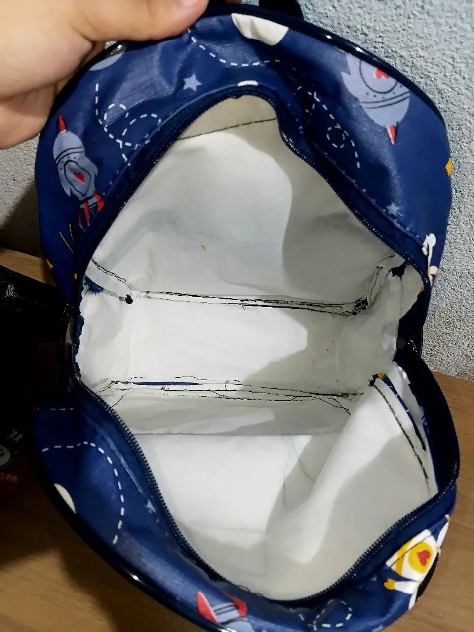 Mochila infantil - Tema Astronauta e espaço - Foto 5
