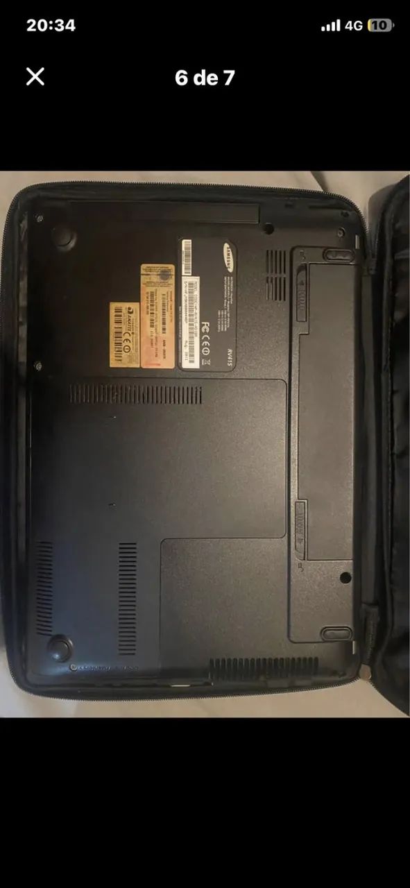 Notebook Samsung RV415 - Modelo Antigo Conservado + Acessórios - Foto 2