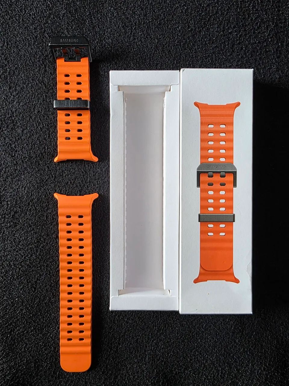 Pulseira Galaxy Watch Ultra Laranja  - Foto 2