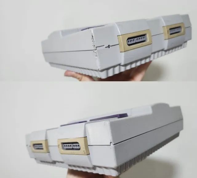 Super Nintendo c/ controle Original e fonte original SNES - Foto 4