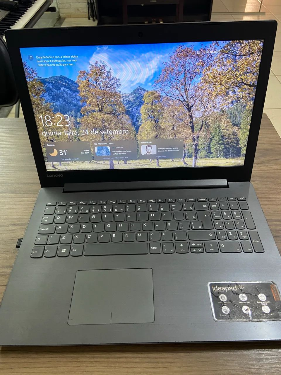 Notebook Lenovo Ideapad 320 4GB RAM HD 500GB WIN 10 Pro - Foto 2