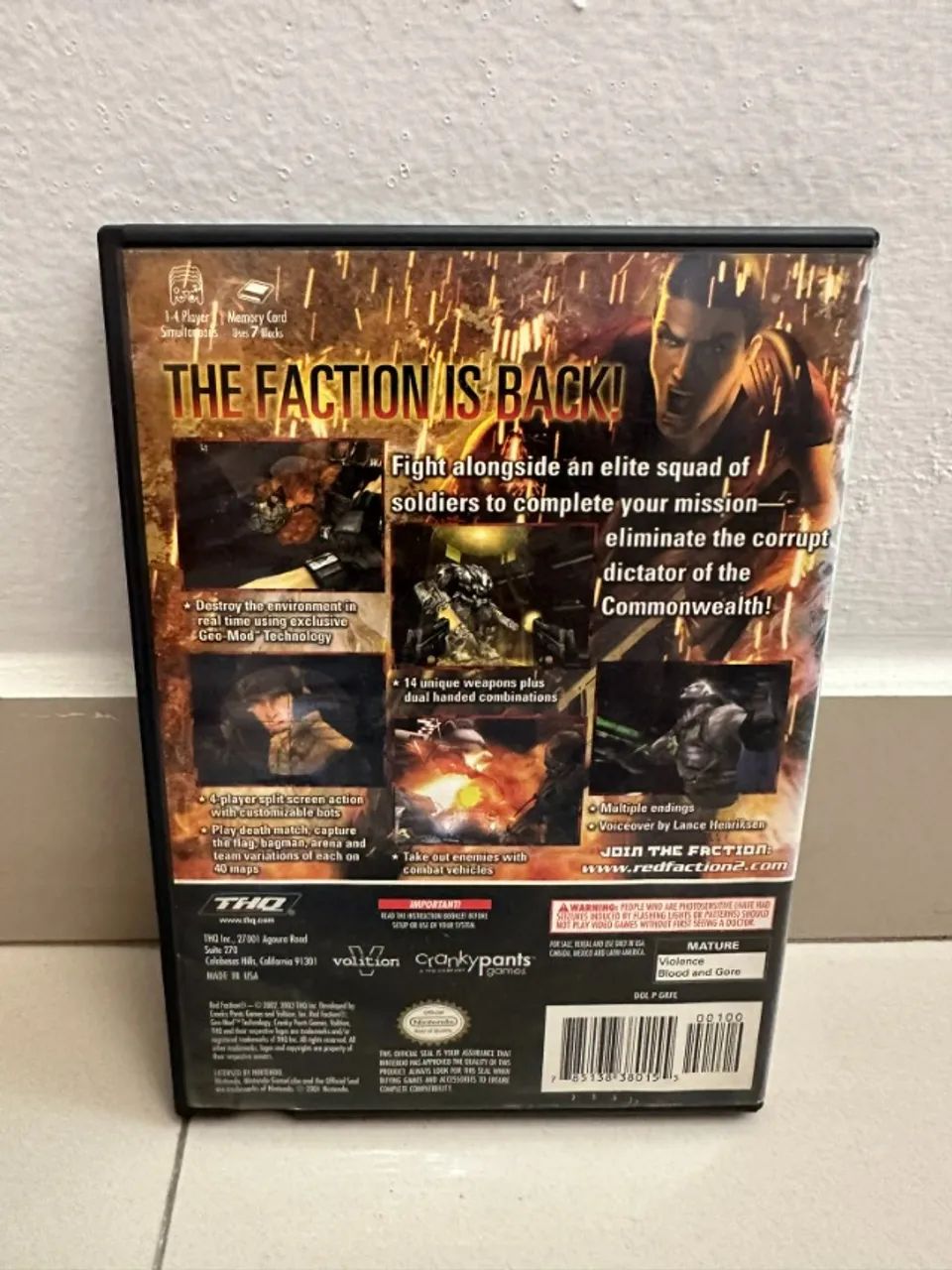 Red Faction II 2 de Nintendo Gamecube - Foto 3