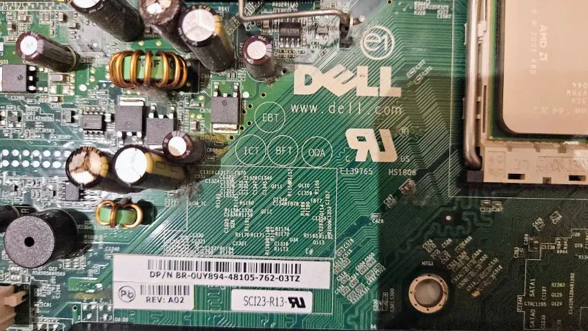 Placa Dell OptiPlex 740 UY894 com AMD Athlon 64 X2 4200+ - Foto 3